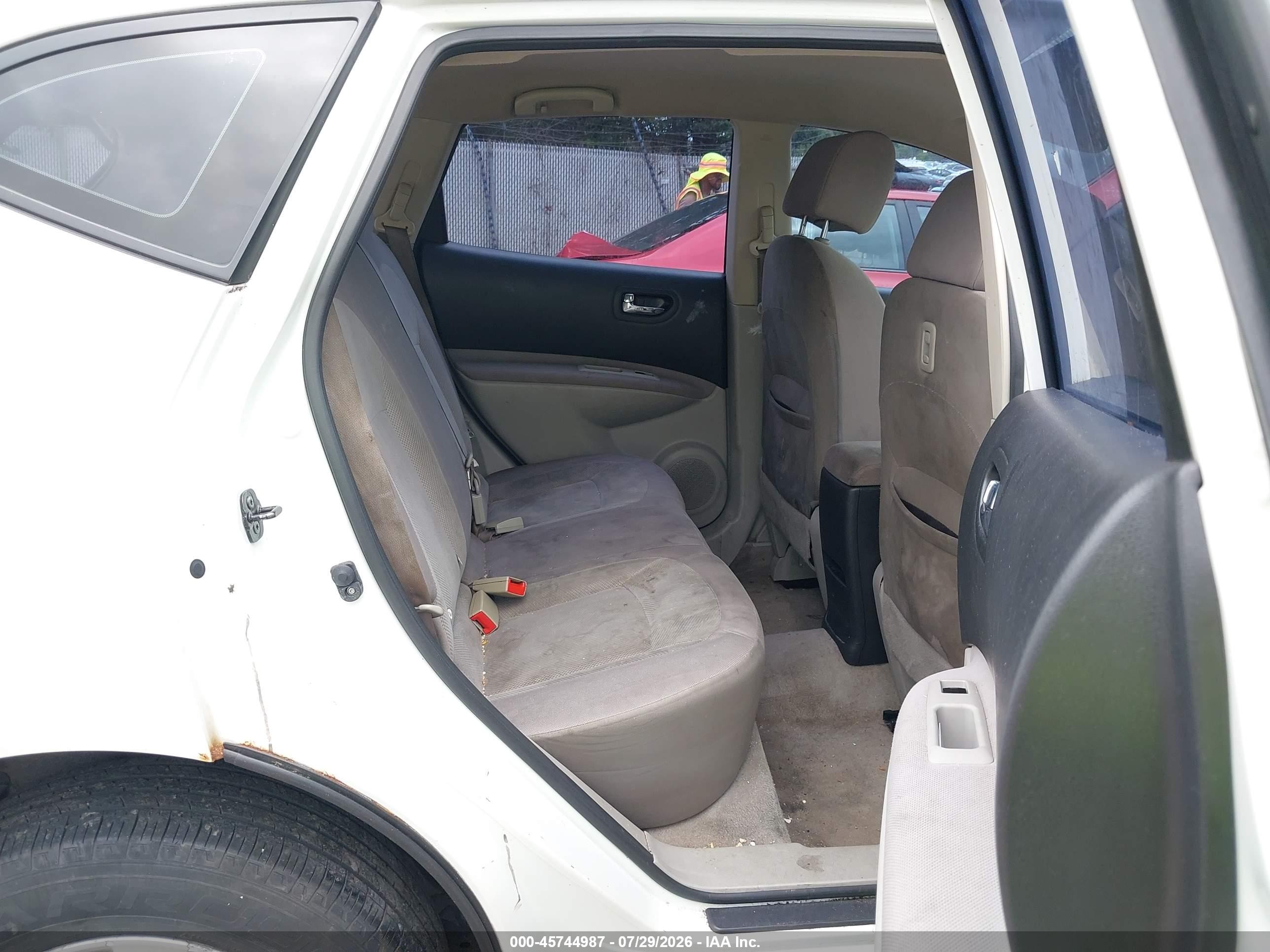 2013 Nissan Rogue S White vin: JN8AS5MV0DW121667