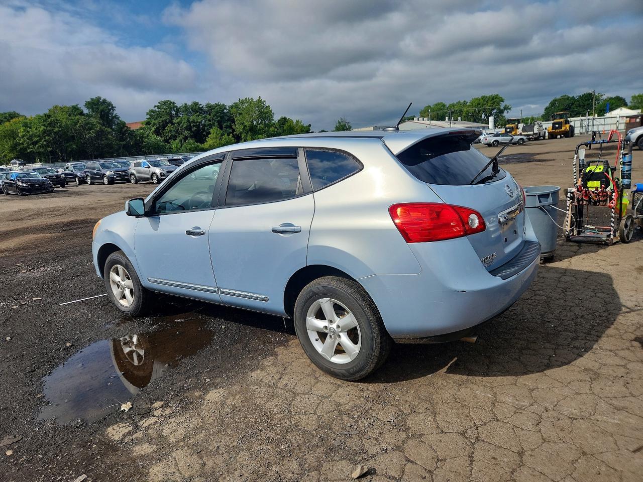 2013 Nissan Rogue S Gray vin: JN8AS5MV0DW122365
