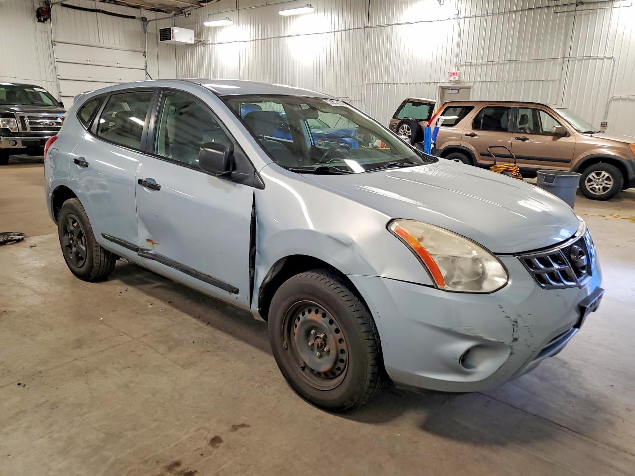2013 Nissan Rogue S Blue vin: JN8AS5MV0DW123595
