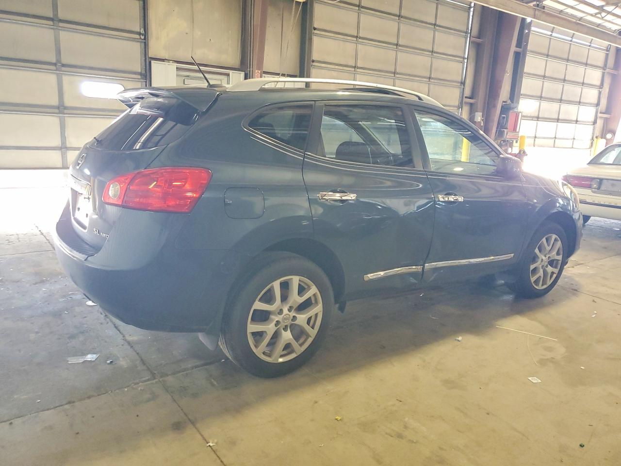 2013 Nissan Rogue S Blue vin: JN8AS5MV0DW126724