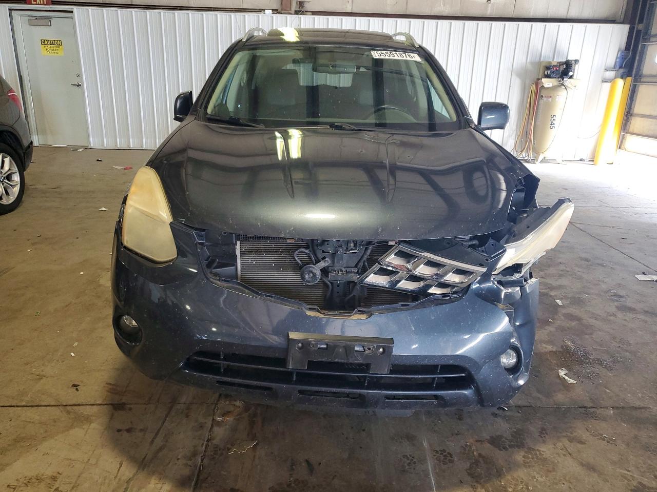 2013 Nissan Rogue S Blue vin: JN8AS5MV0DW126724