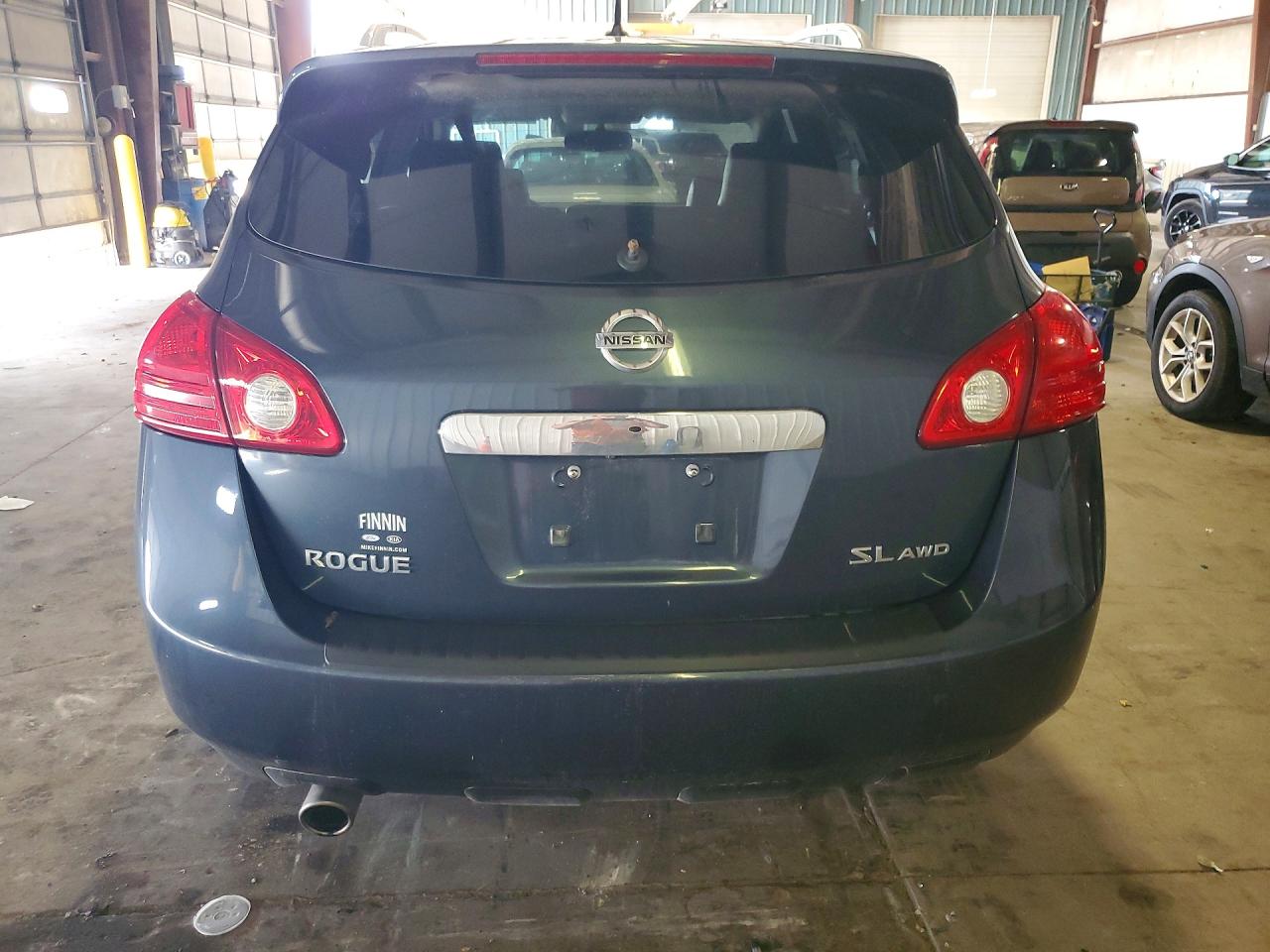 2013 Nissan Rogue S Blue vin: JN8AS5MV0DW126724