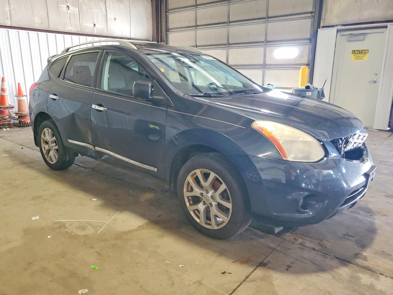 2013 Nissan Rogue S Blue vin: JN8AS5MV0DW126724