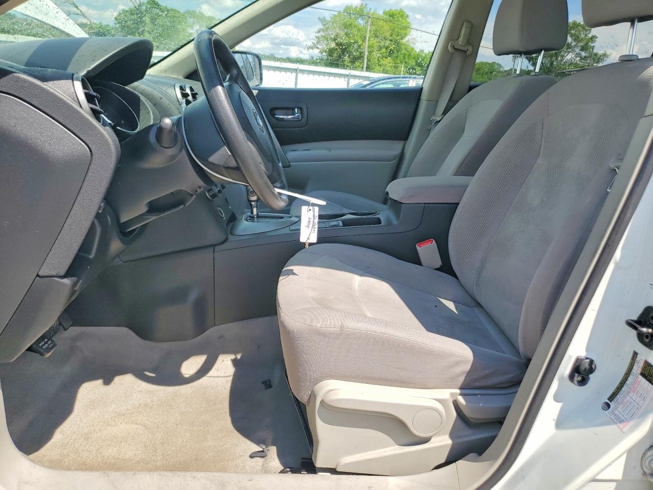 2013 Nissan Rogue S Белый vin: JN8AS5MV0DW132264