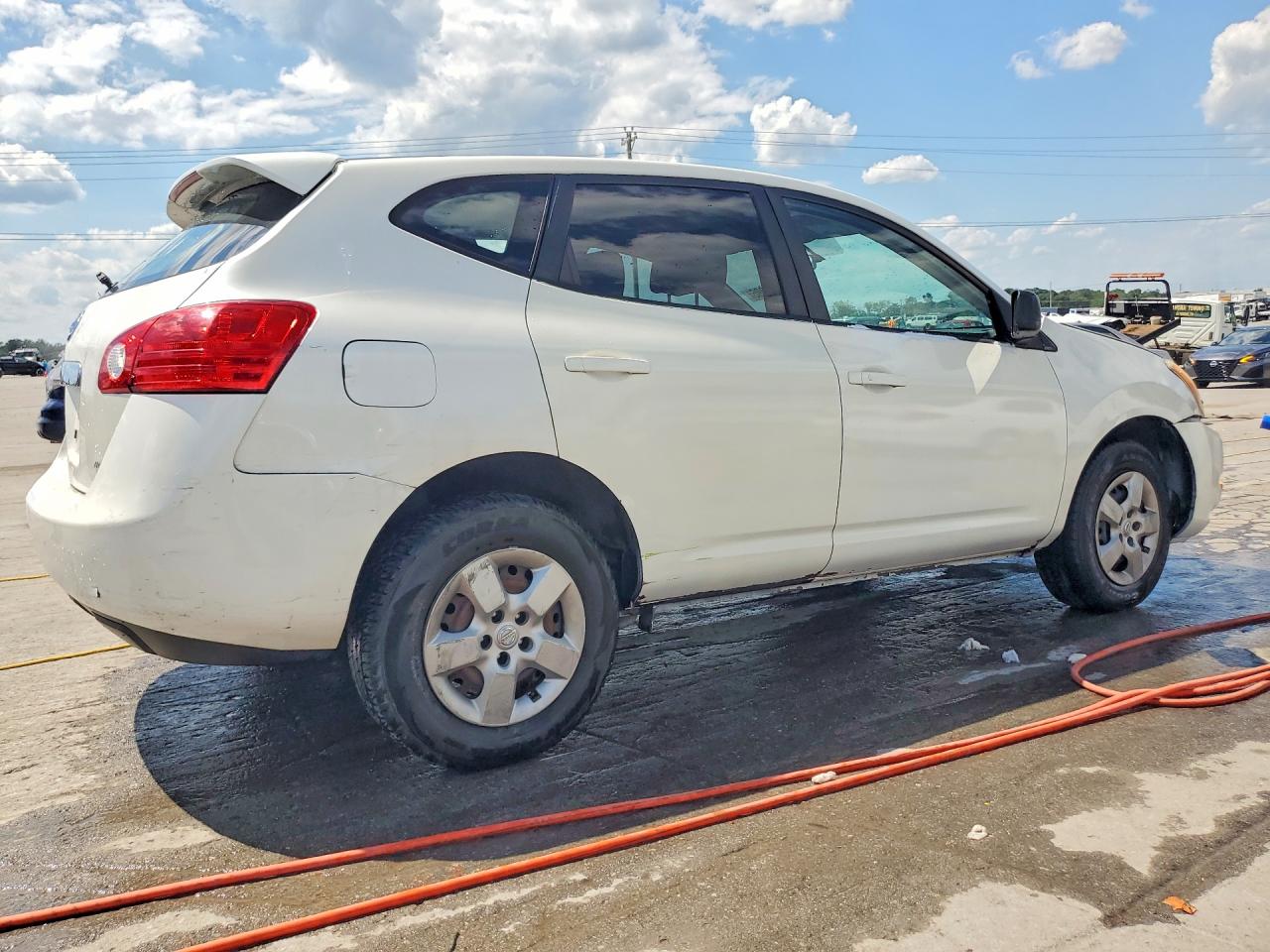 2013 Nissan Rogue S Белый vin: JN8AS5MV0DW132264