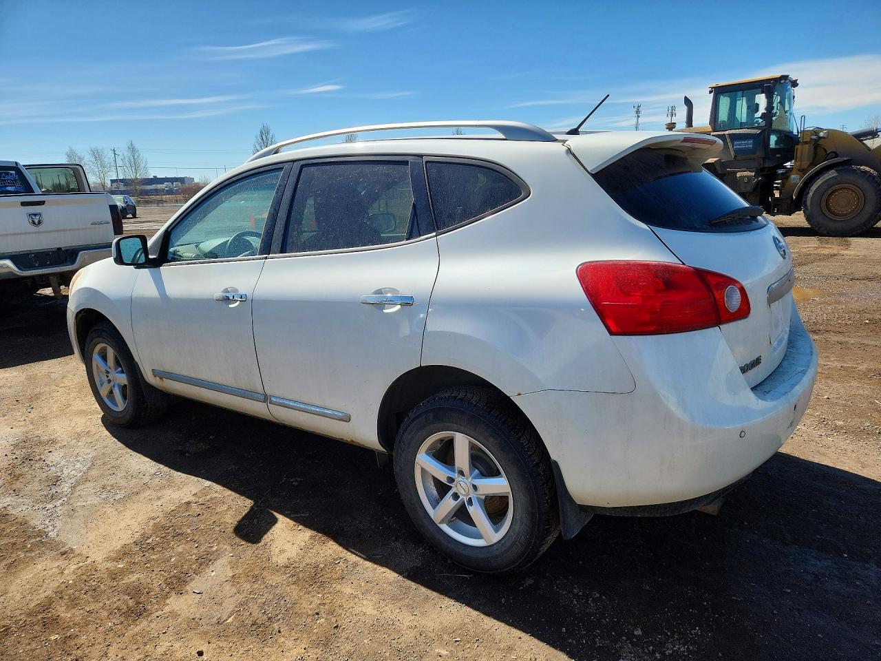 2013 Nissan Rogue S Белый vin: JN8AS5MV0DW150411