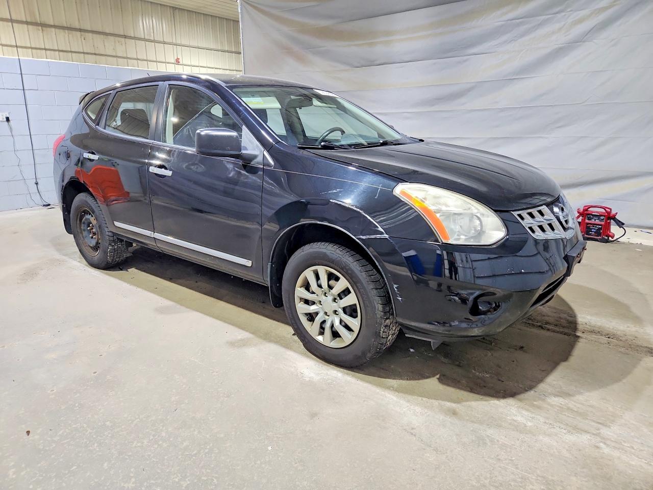 2013 Nissan Rogue S Black vin: JN8AS5MV0DW603460