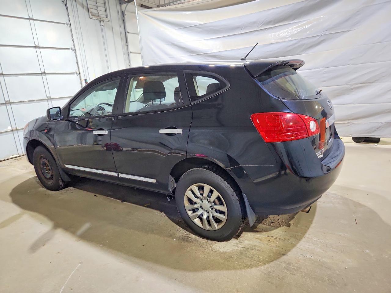 2013 Nissan Rogue S Black vin: JN8AS5MV0DW603460