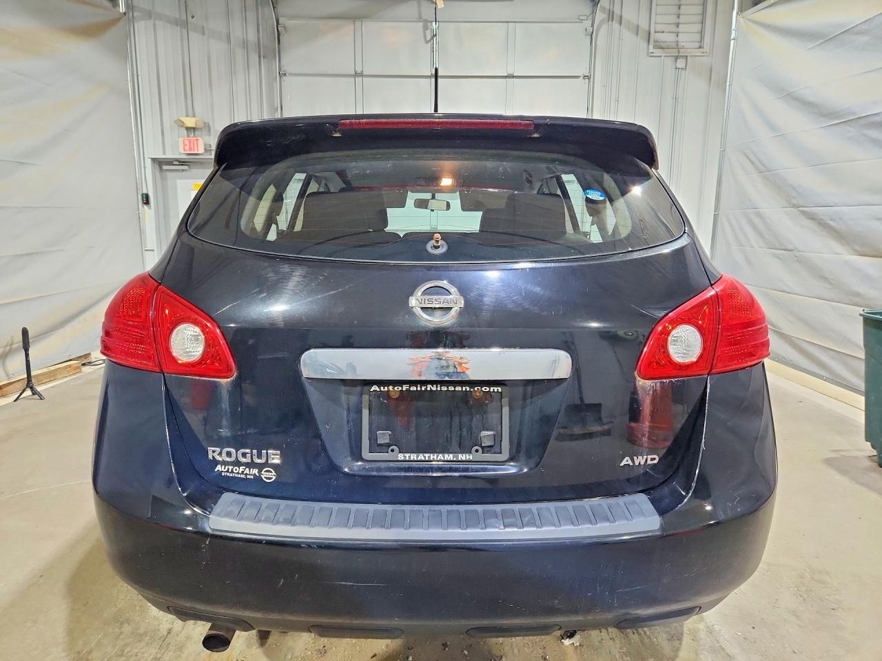 2013 Nissan Rogue S Black vin: JN8AS5MV0DW603460