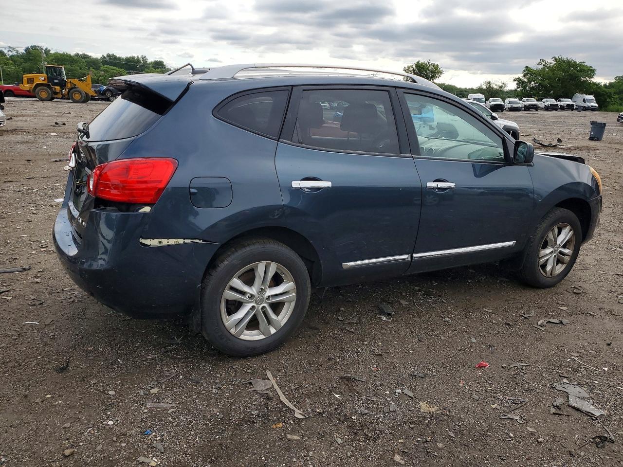 2013 Nissan Rogue S Синий vin: JN8AS5MV0DW608917