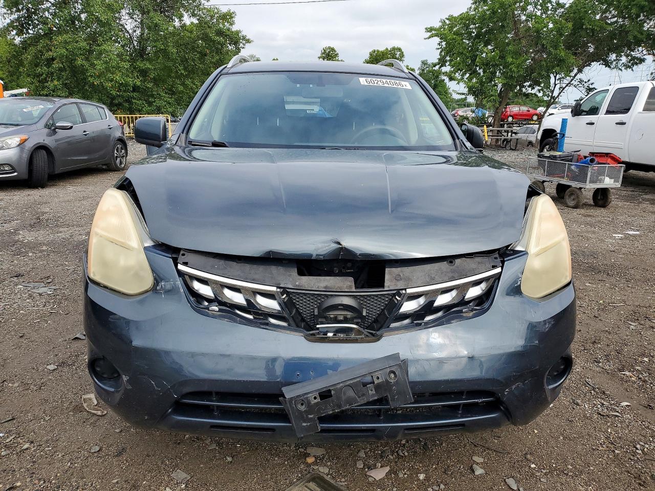 2013 Nissan Rogue S Синий vin: JN8AS5MV0DW608917
