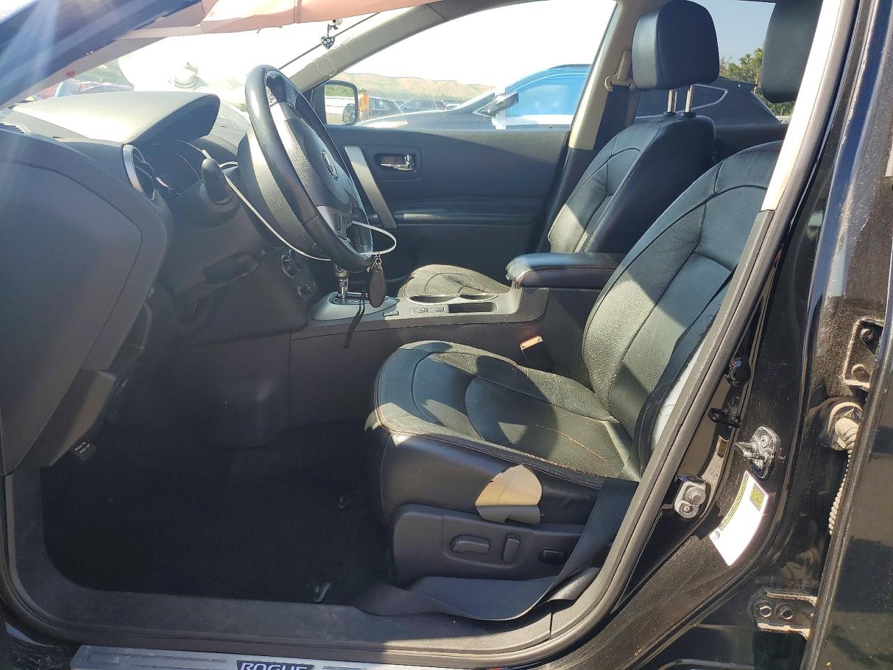 2013 Nissan Rogue S Black vin: JN8AS5MV0DW625586