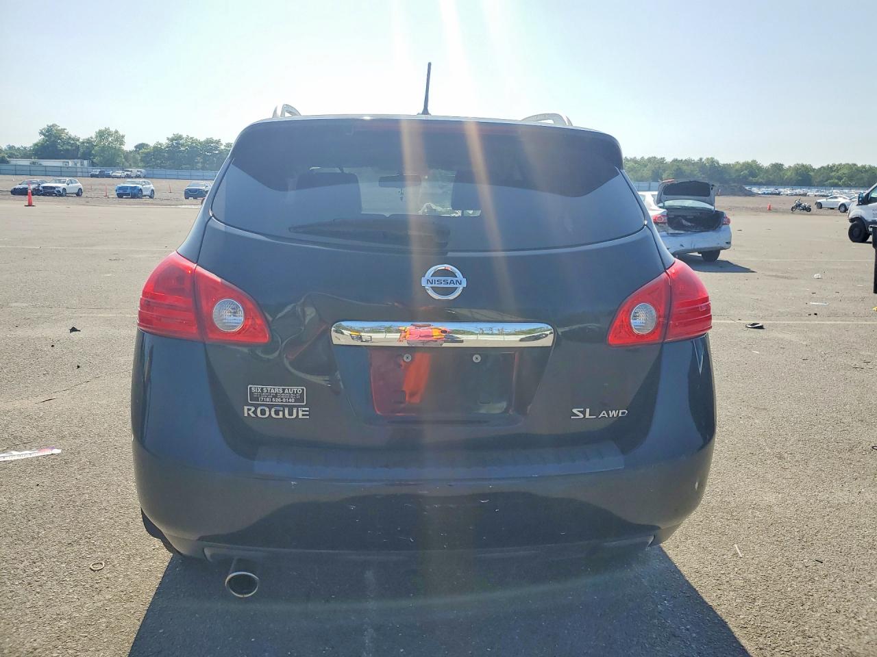 2013 Nissan Rogue S Black vin: JN8AS5MV0DW625586