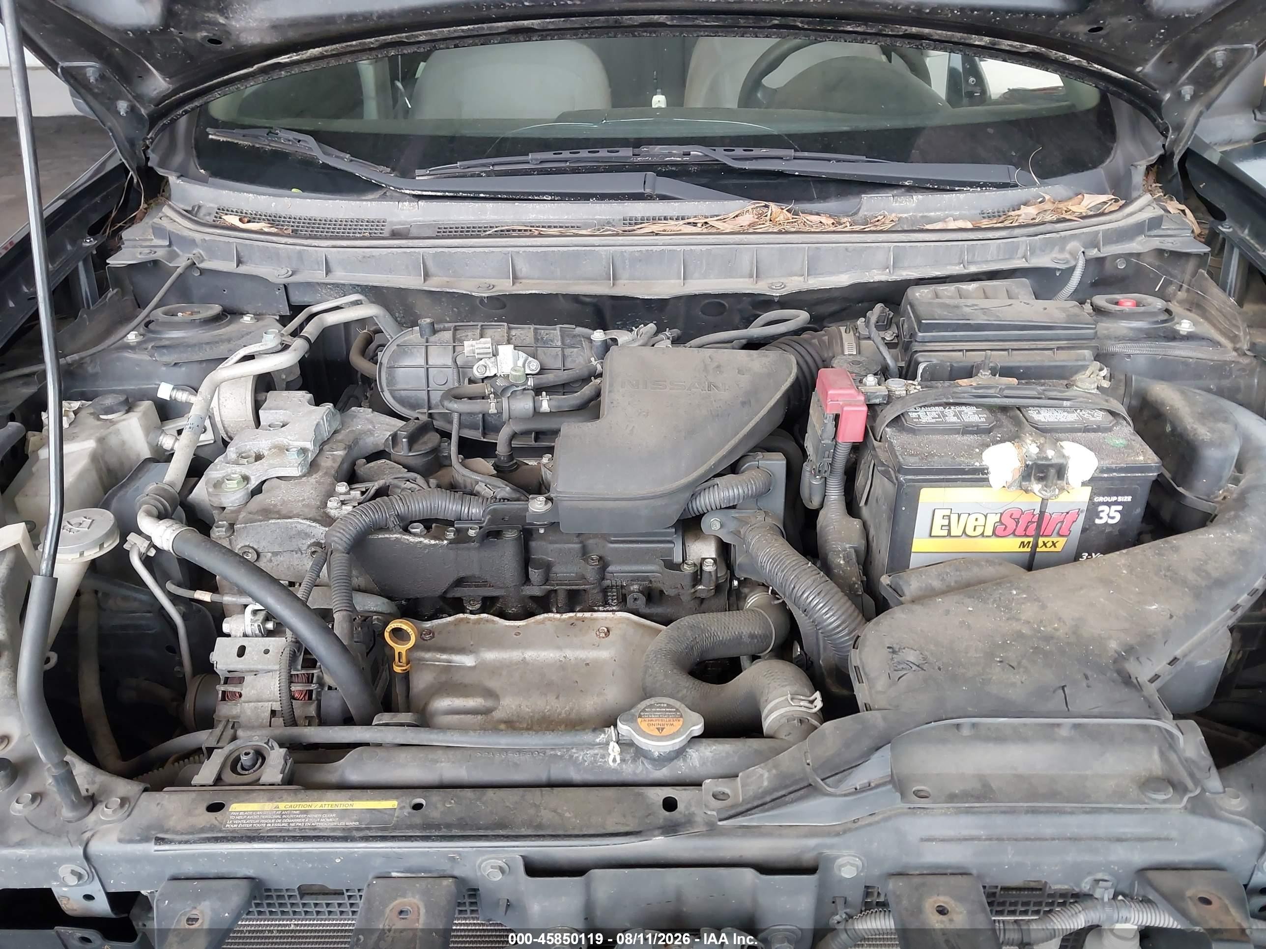 2013 Nissan Rogue S Black vin: JN8AS5MV0DW627399