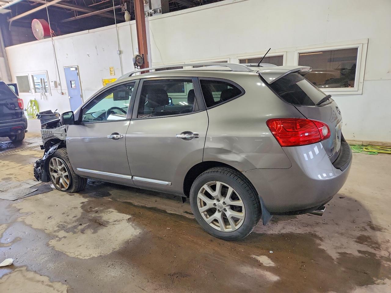 2013 Nissan Rogue S Gray vin: JN8AS5MV0DW646387