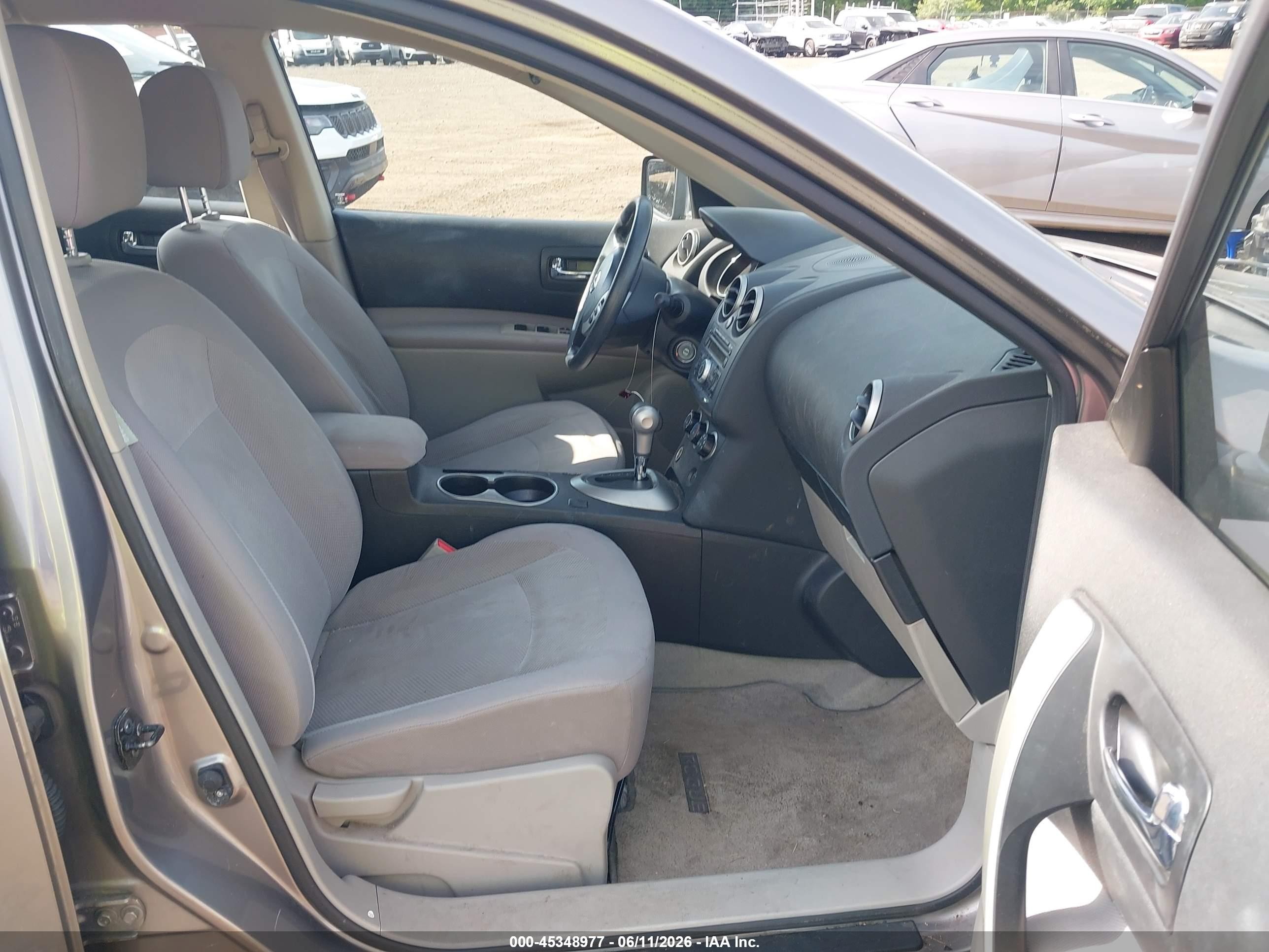 2013 Nissan Rogue S Gray vin: JN8AS5MV0DW649712