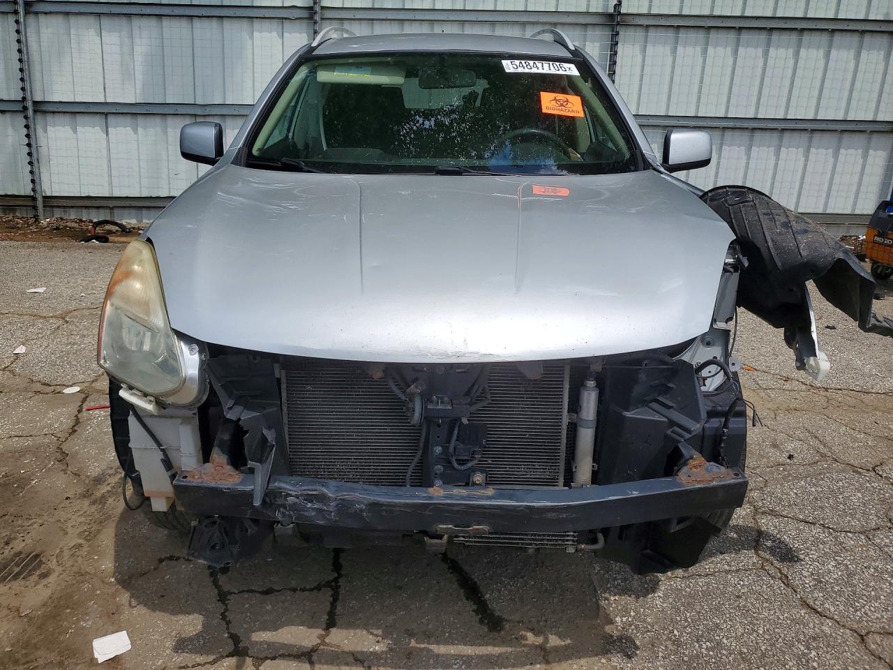 2013 Nissan Rogue S Silver vin: JN8AS5MV0DW654053