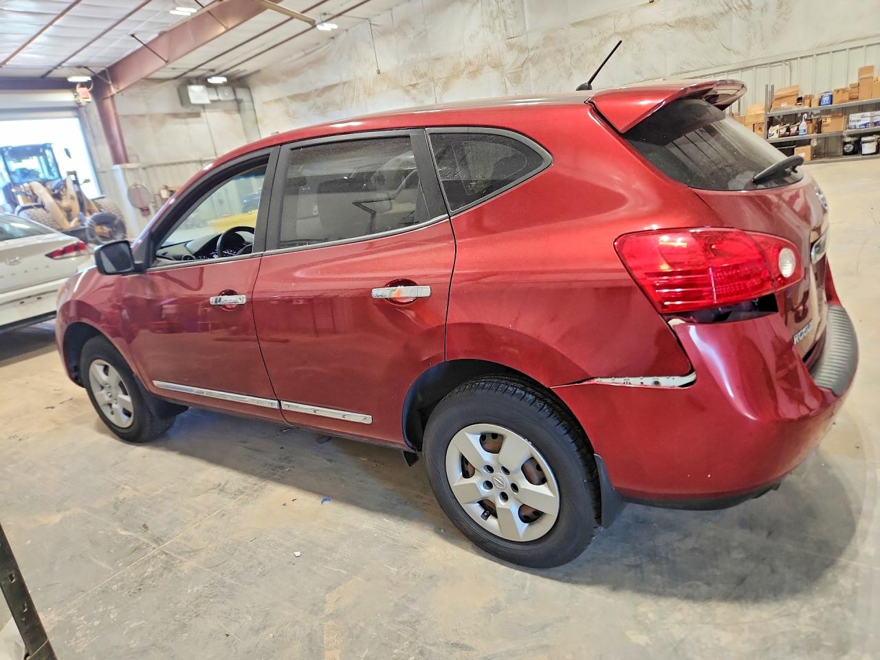 2013 Nissan Rogue S Burgundy vin: JN8AS5MV0DW655669