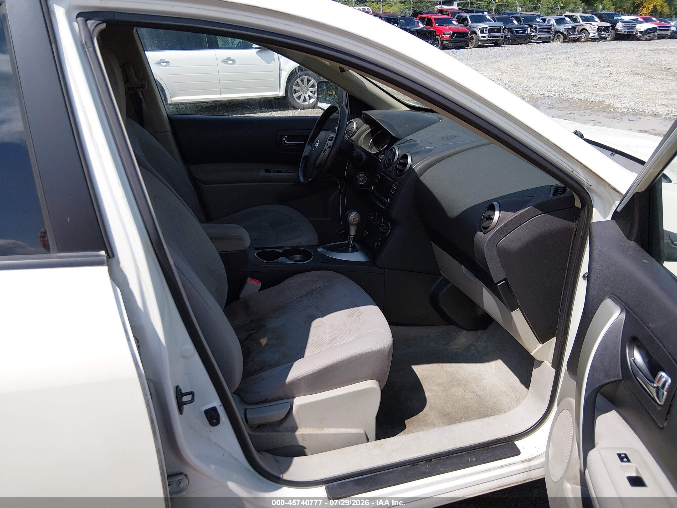 2013 Nissan Rogue S White vin: JN8AS5MV0DW660306