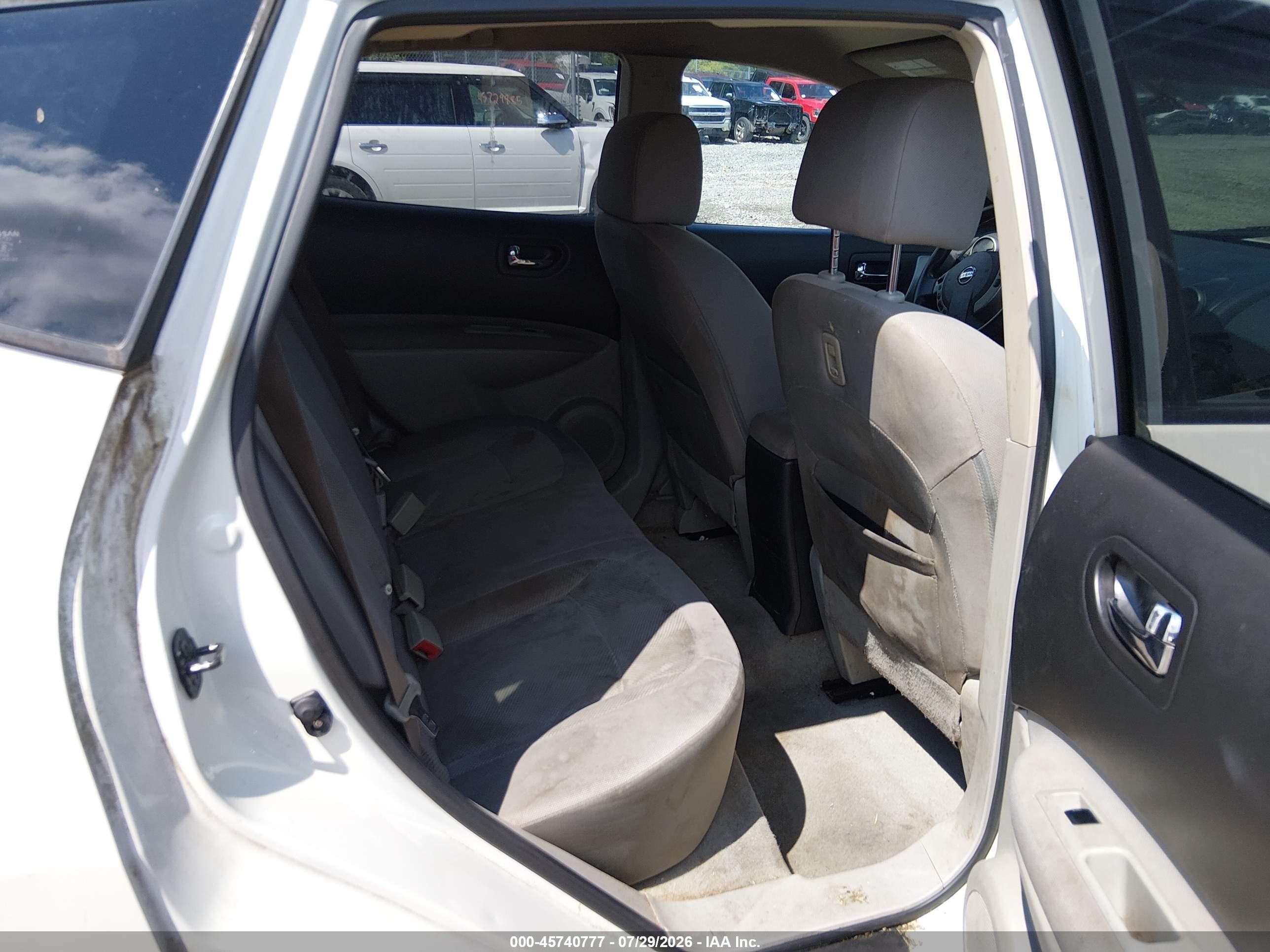 2013 Nissan Rogue S White vin: JN8AS5MV0DW660306