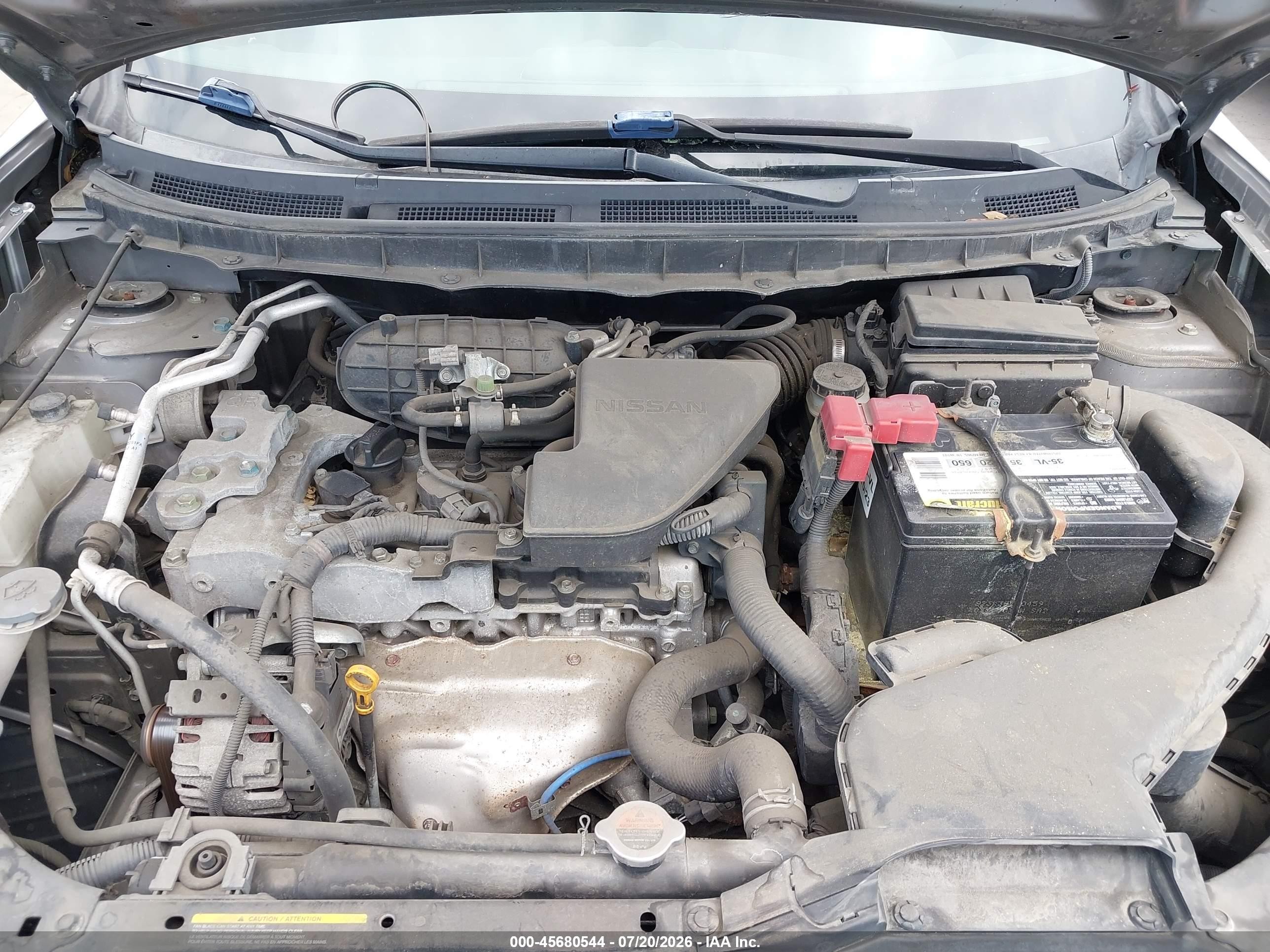2013 Nissan Rogue S Gray vin: JN8AS5MV0DW664100