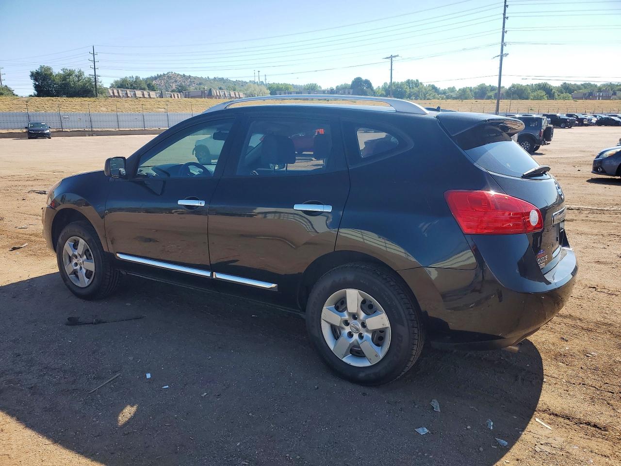 2014 Nissan Rogue Select S Черный vin: JN8AS5MV0EW704497