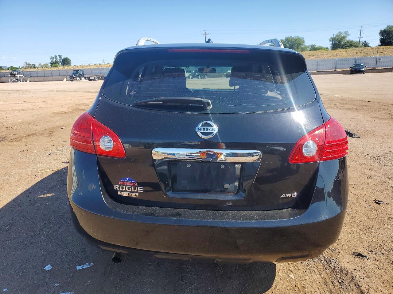 2014 Nissan Rogue Select S Черный vin: JN8AS5MV0EW704497