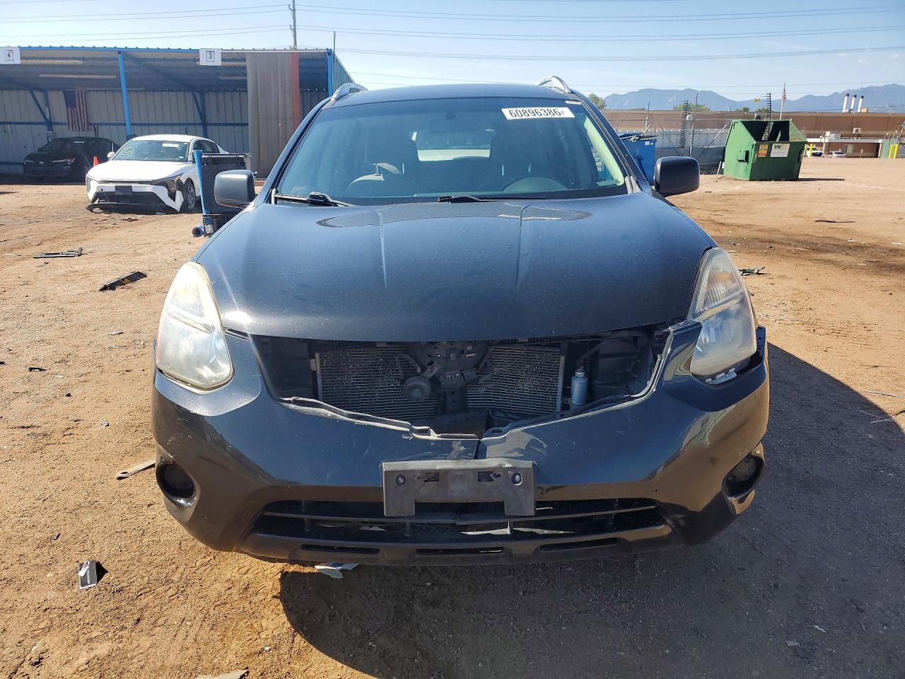 2014 Nissan Rogue Select S Черный vin: JN8AS5MV0EW704497