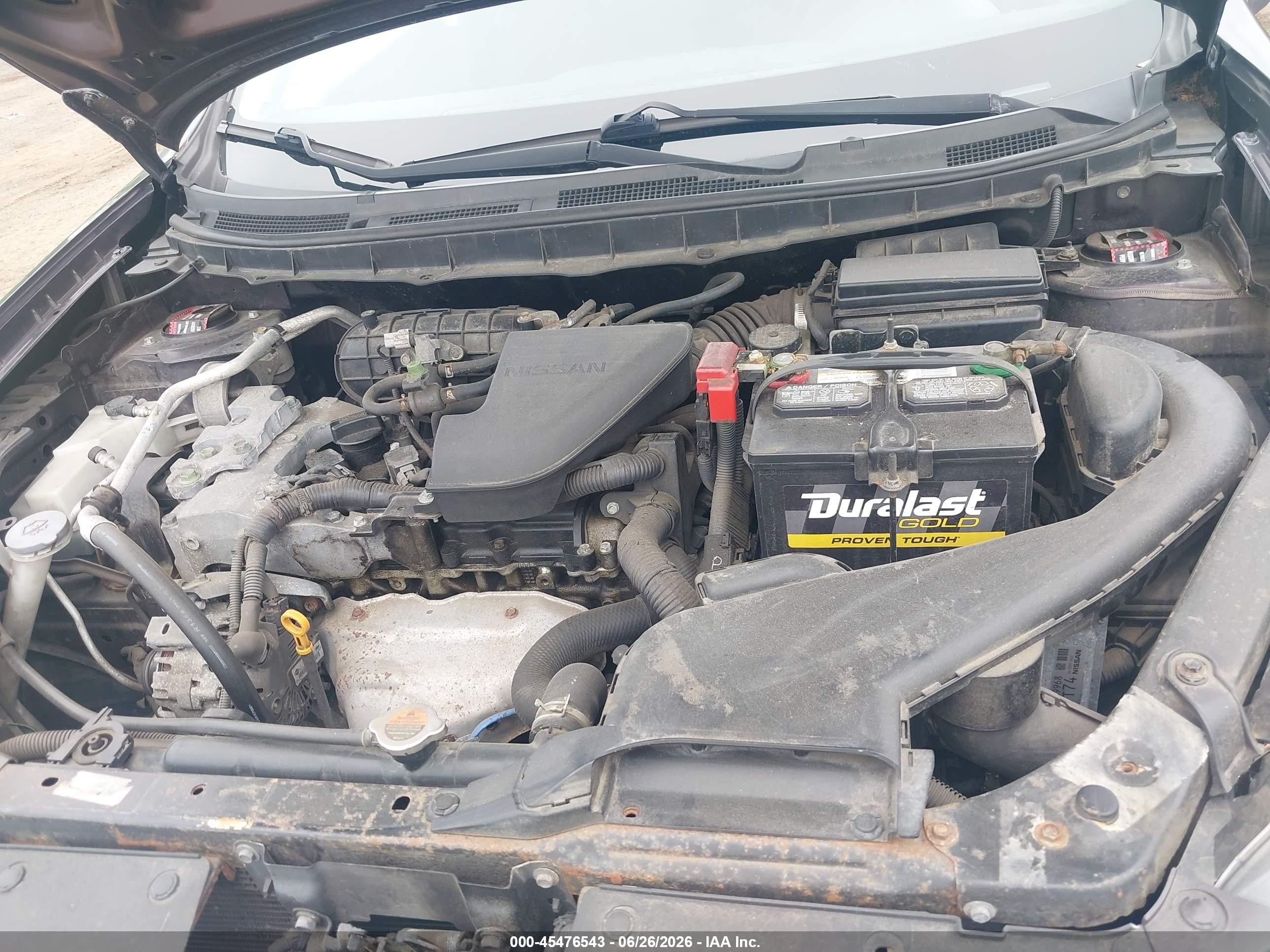 2014 Nissan Rogue Select S Серый vin: JN8AS5MV0EW704760