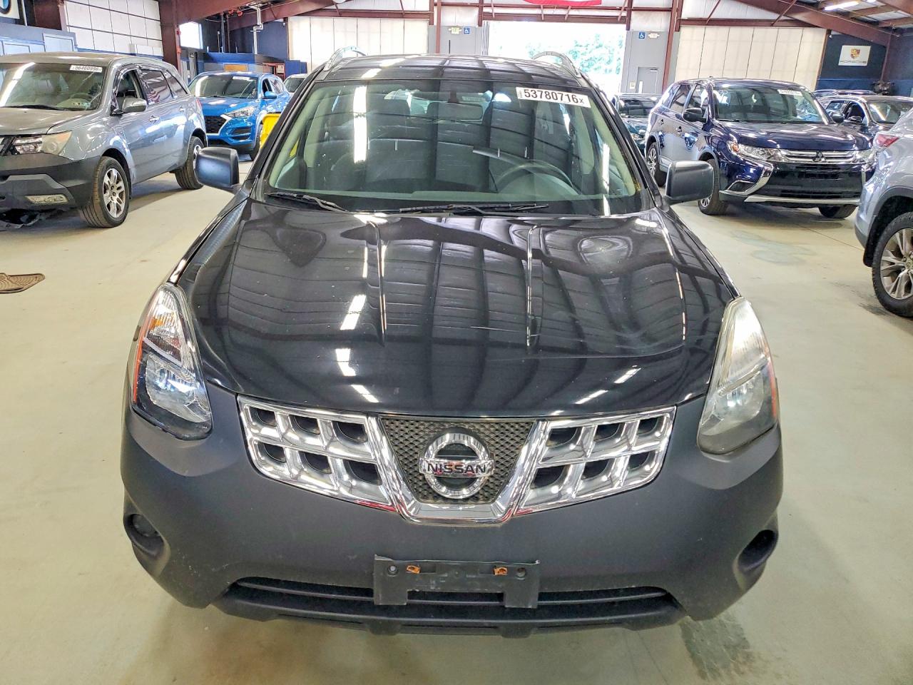 2014 Nissan Rogue Select S Black vin: JN8AS5MV0EW713636
