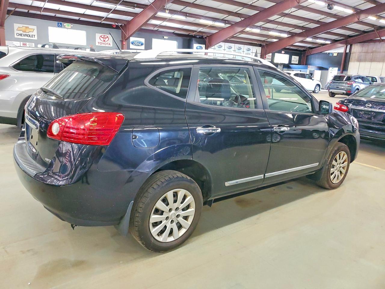 2014 Nissan Rogue Select S Black vin: JN8AS5MV0EW713636