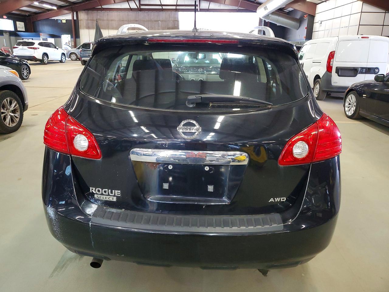 2014 Nissan Rogue Select S Black vin: JN8AS5MV0EW713636