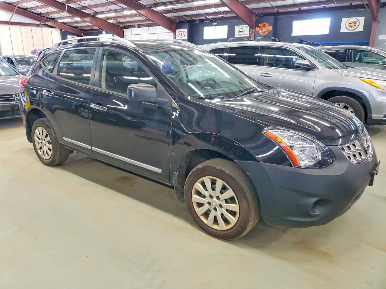 2014 Nissan Rogue Select S Black vin: JN8AS5MV0EW713636