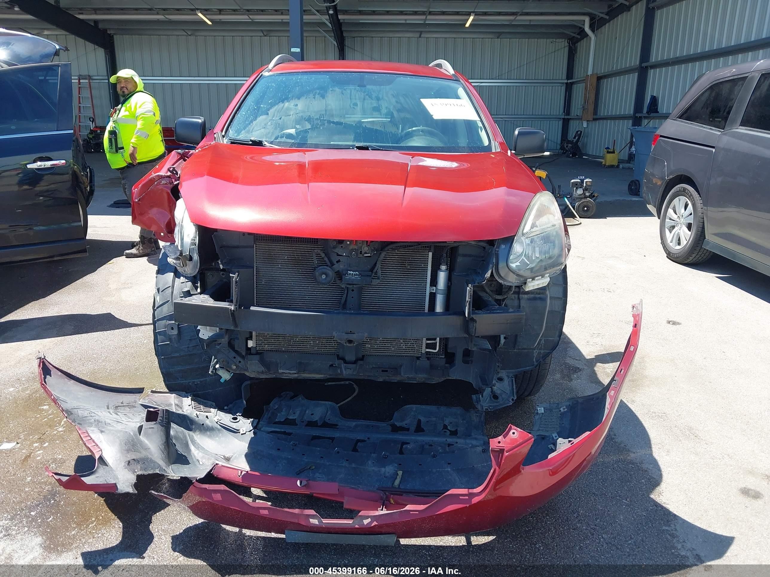 2014 Nissan Rogue Select S Red vin: JN8AS5MV0EW716360