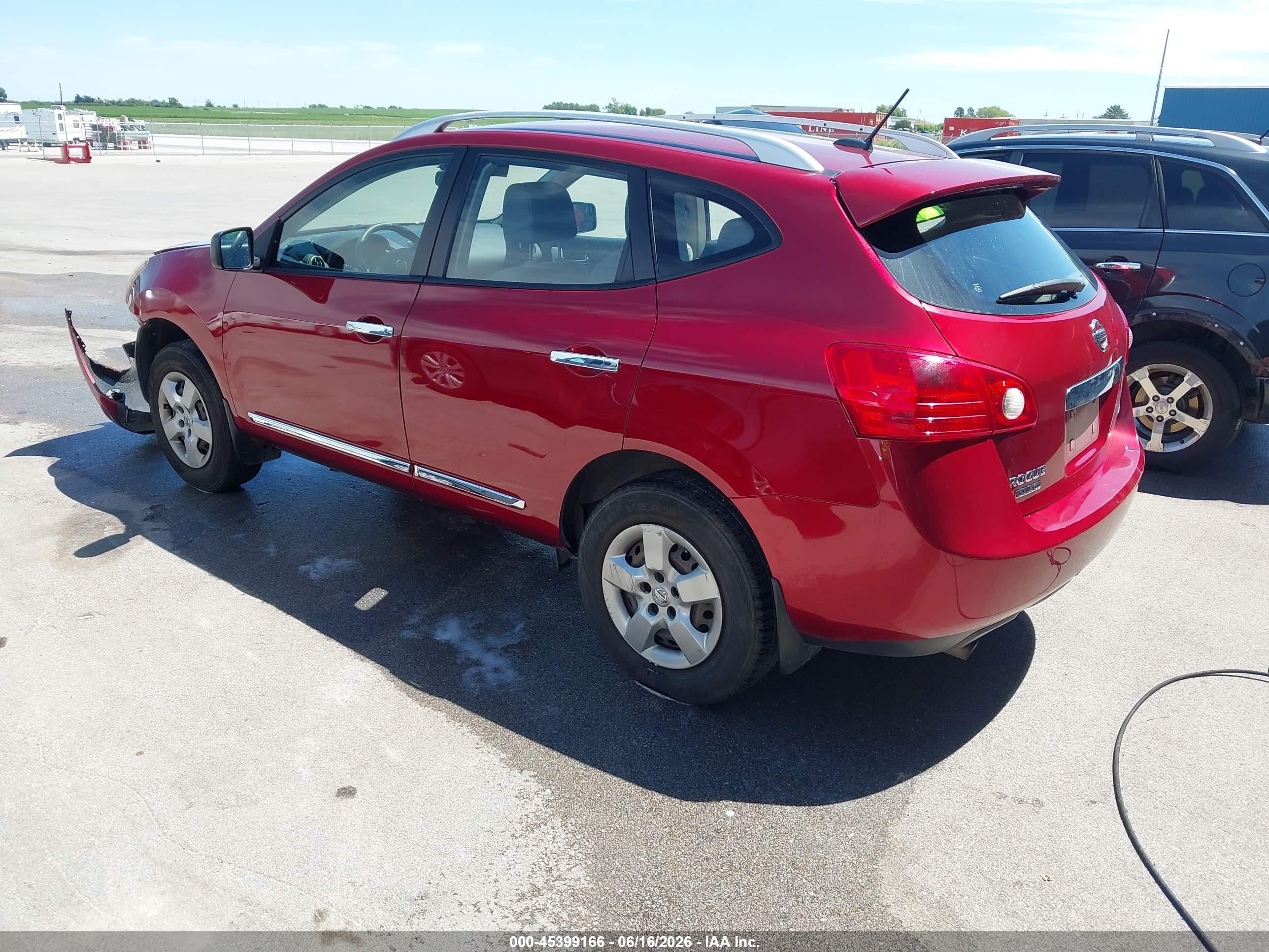 2014 Nissan Rogue Select S Red vin: JN8AS5MV0EW716360