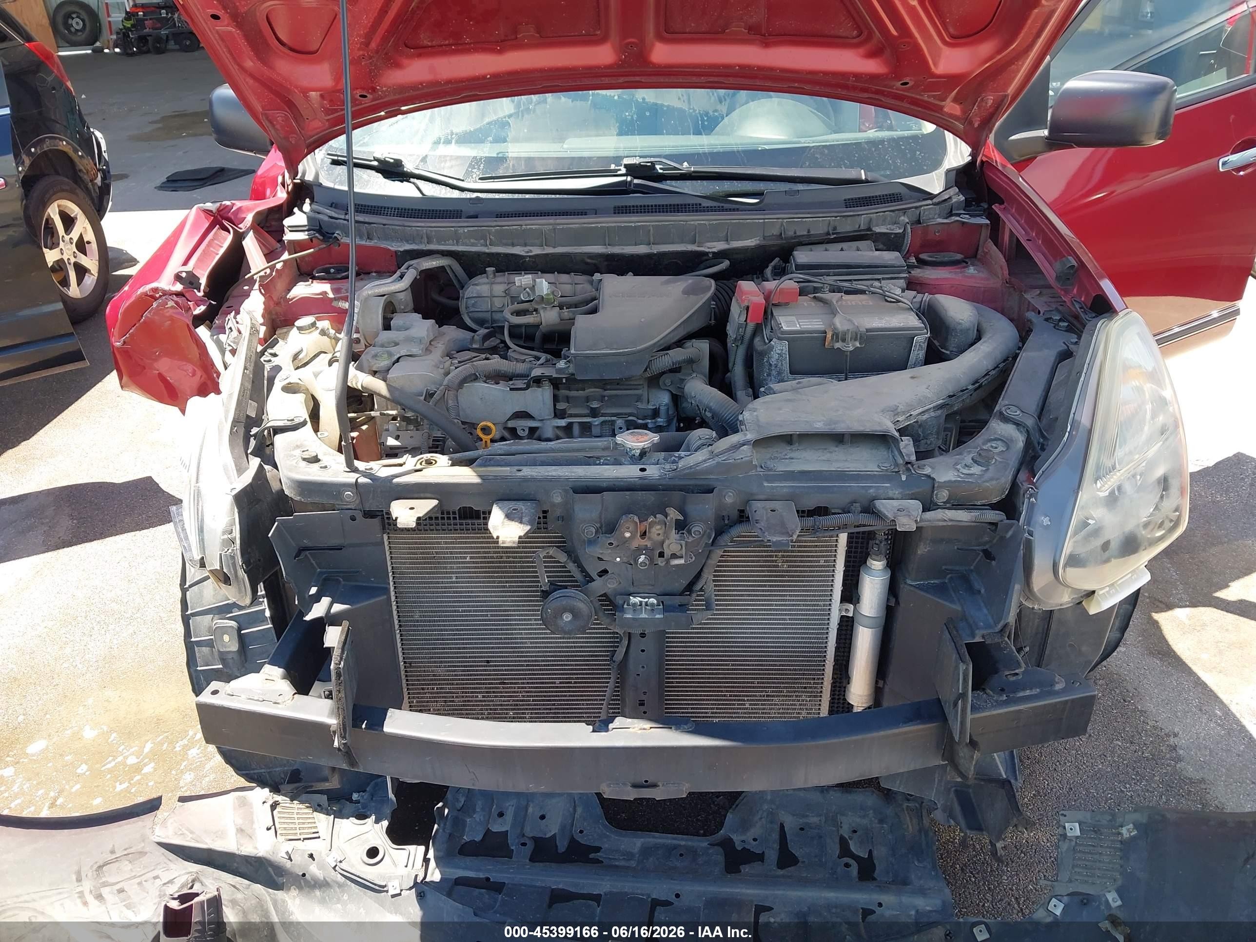 2014 Nissan Rogue Select S Red vin: JN8AS5MV0EW716360