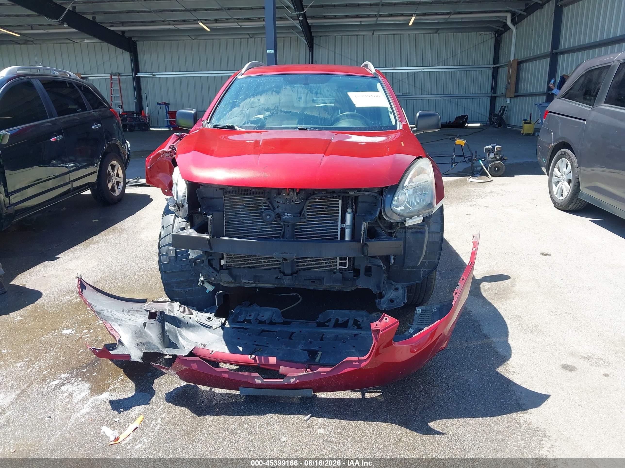 2014 Nissan Rogue Select S Red vin: JN8AS5MV0EW716360