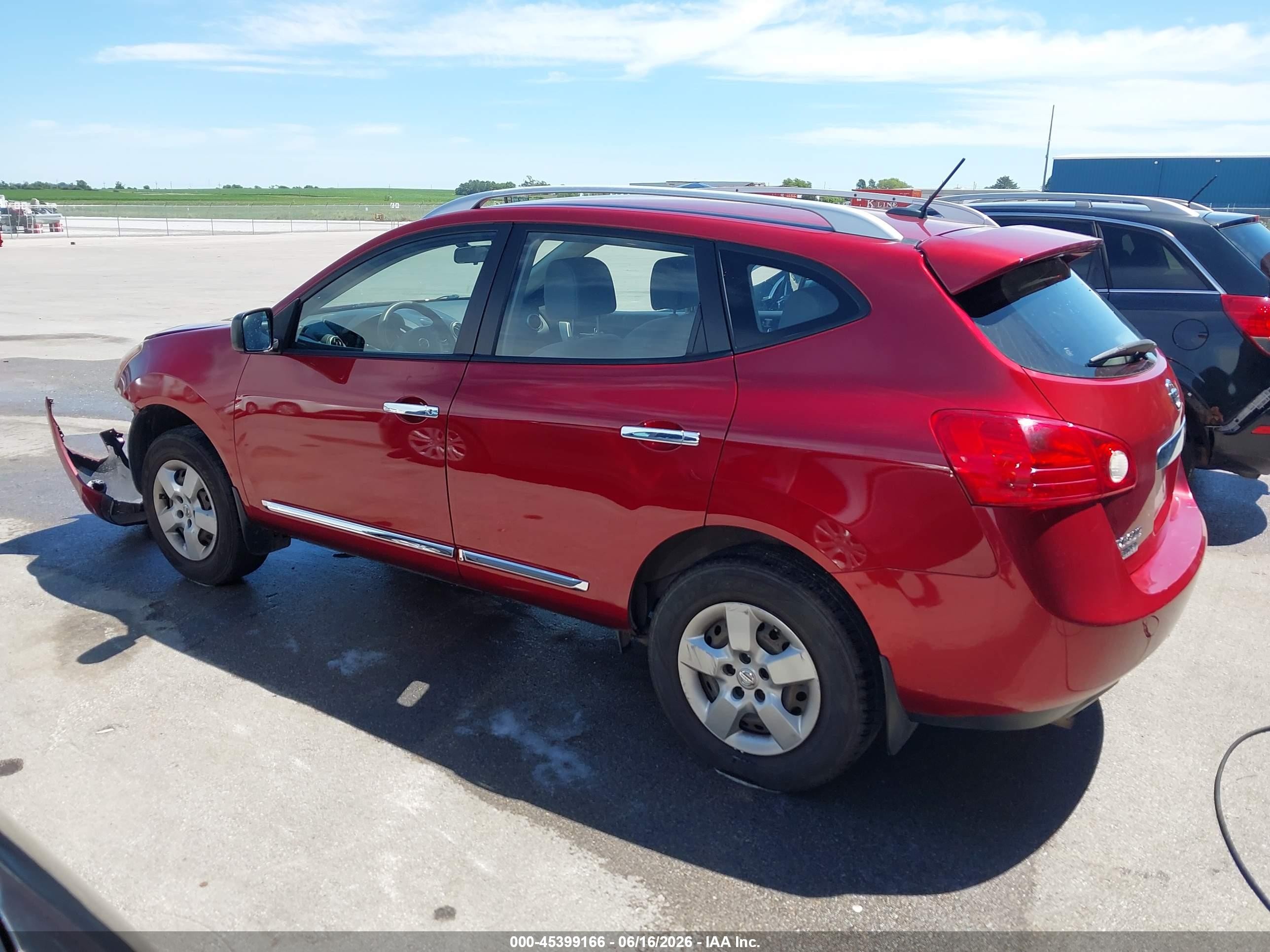 2014 Nissan Rogue Select S Red vin: JN8AS5MV0EW716360