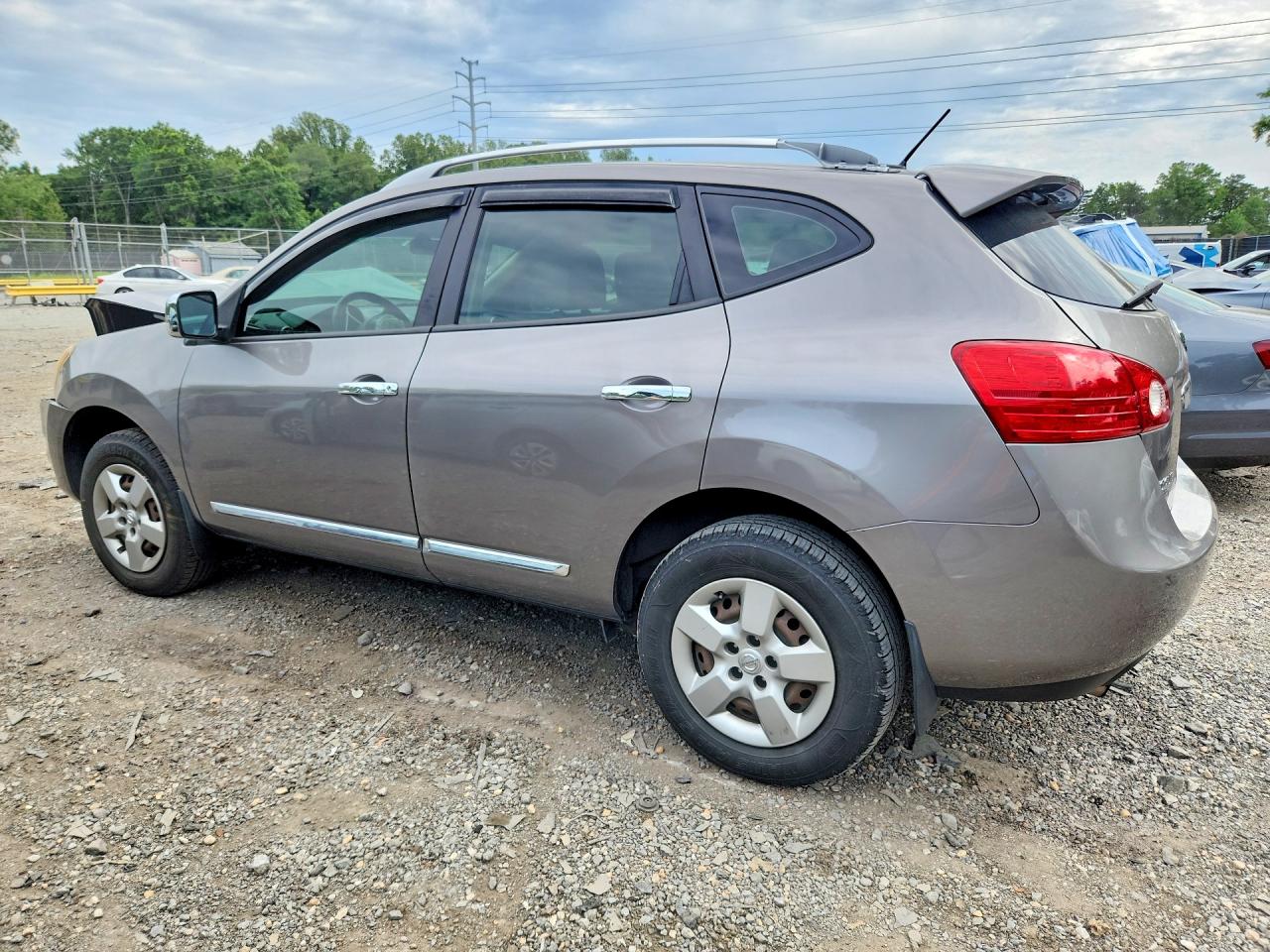 2014 Nissan Rogue Select S Gray vin: JN8AS5MV0EW716875