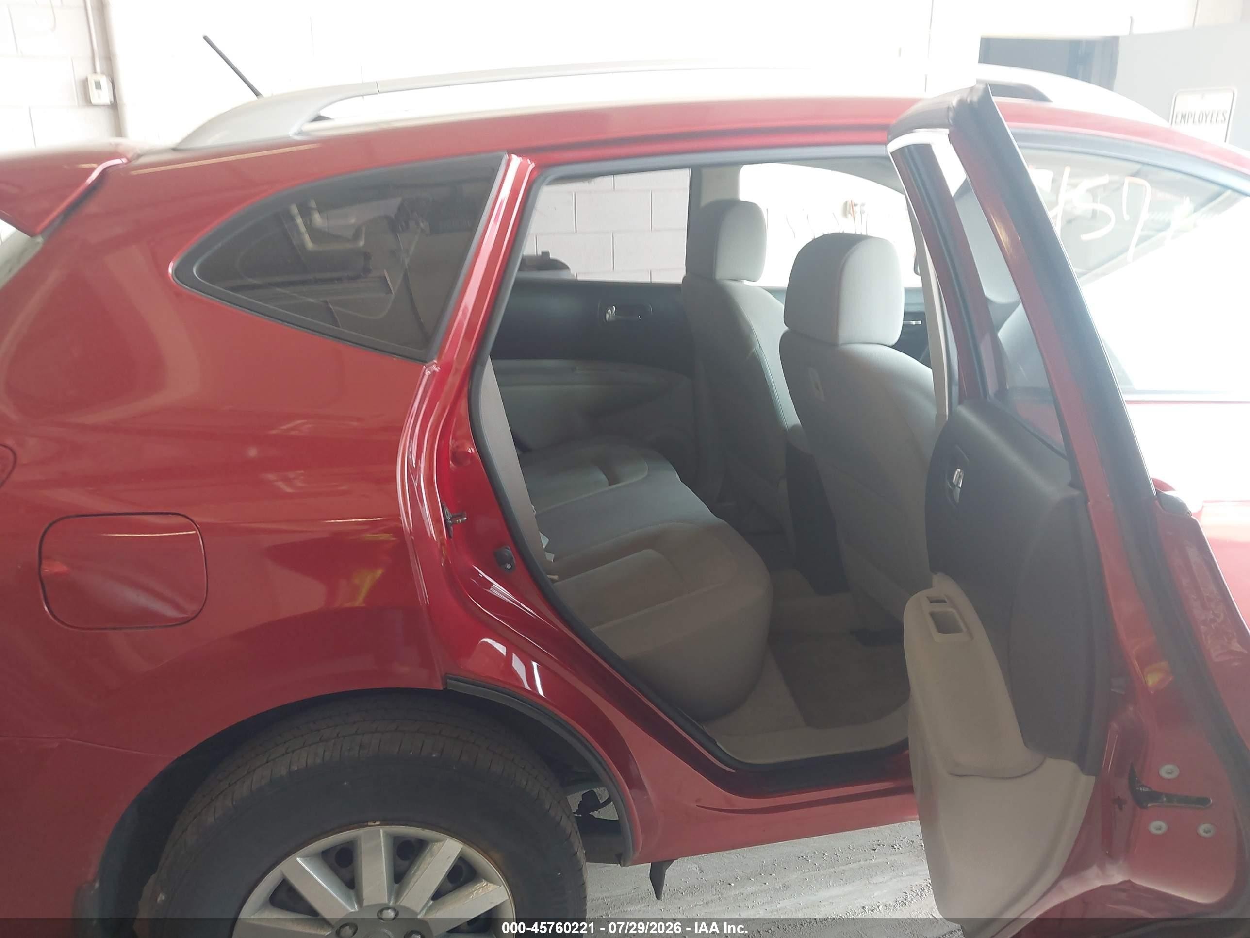 2015 Nissan Rogue Select S Red vin: JN8AS5MV0FW254738