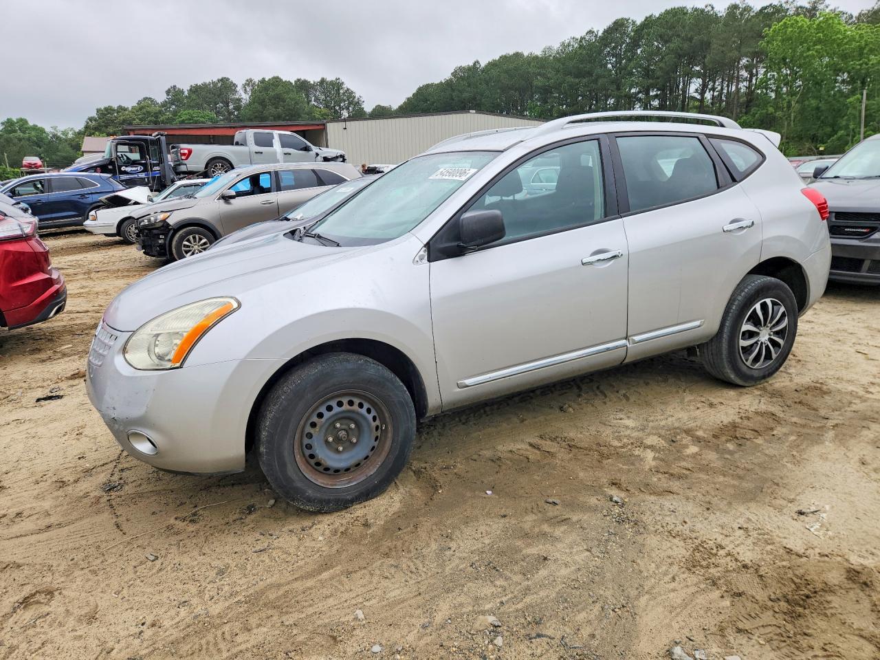 2015 Nissan Rogue Select S Silver vin: JN8AS5MV0FW257025