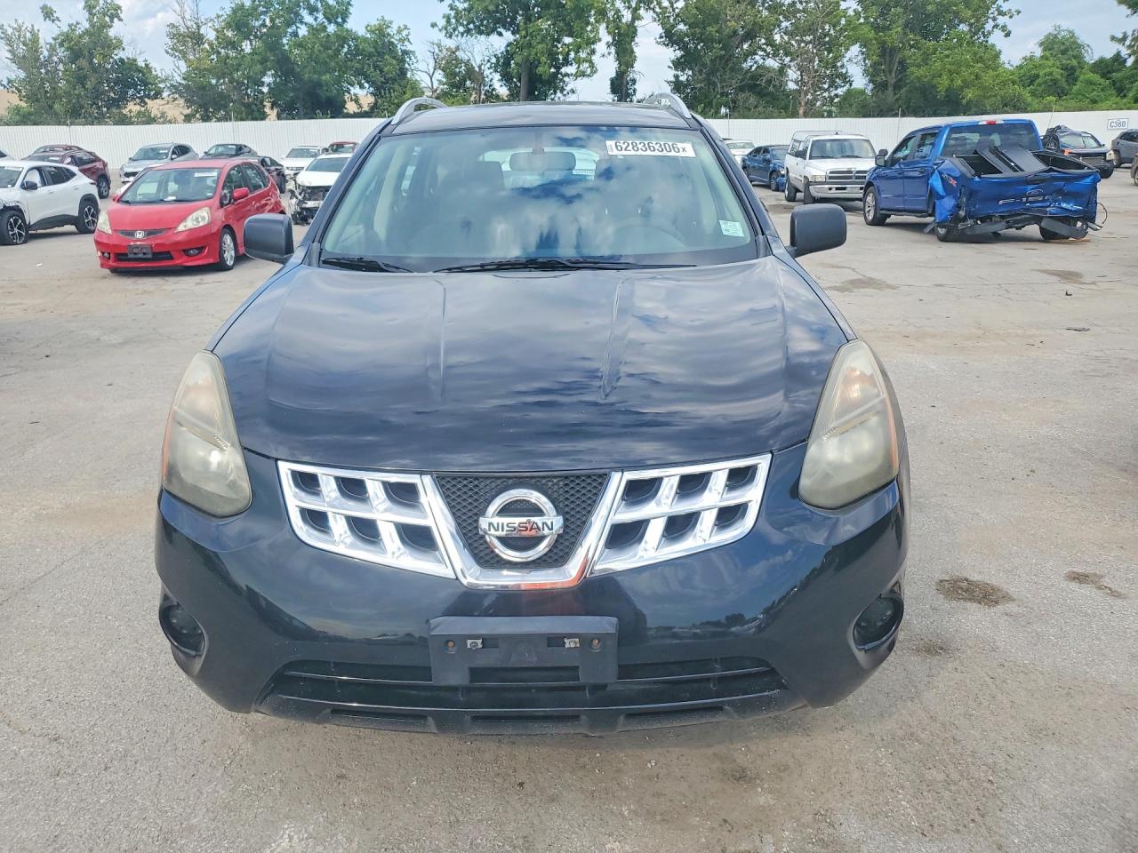 2015 Nissan Rogue Select S Black vin: JN8AS5MV0FW751241