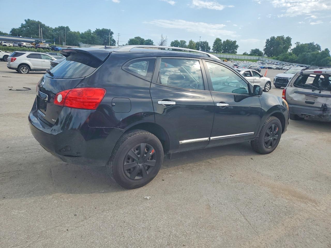2015 Nissan Rogue Select S Black vin: JN8AS5MV0FW751241