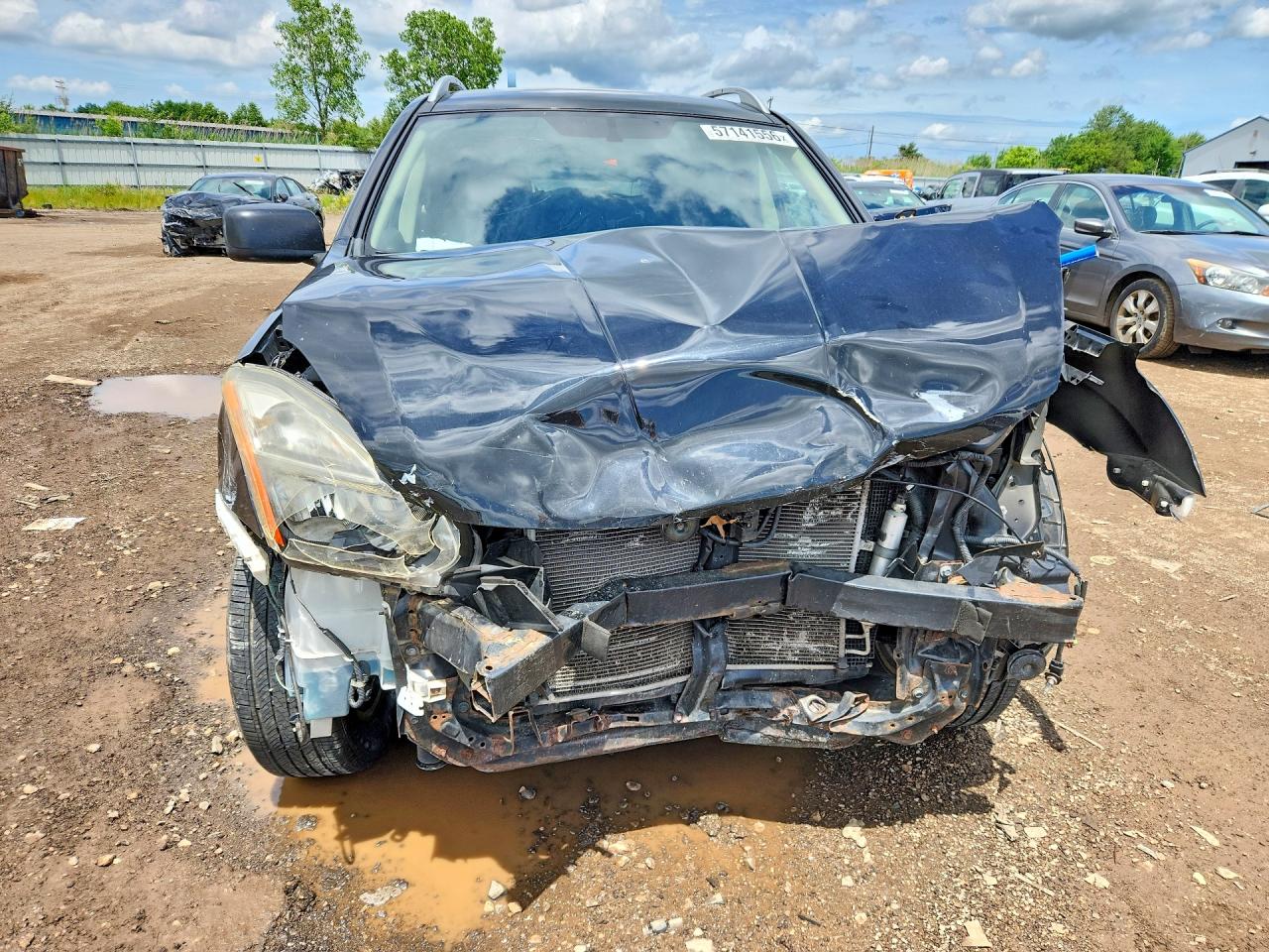 2015 Nissan Rogue Select S Черный vin: JN8AS5MV0FW756892