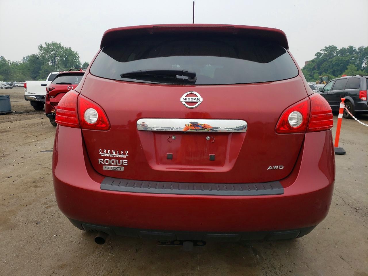 2015 Nissan Rogue Select S Red vin: JN8AS5MV0FW759971