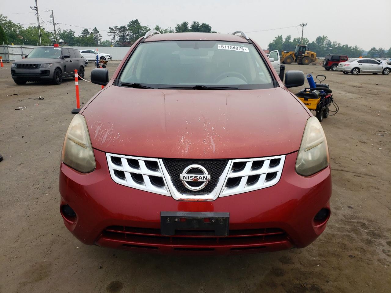 2015 Nissan Rogue Select S Red vin: JN8AS5MV0FW759971