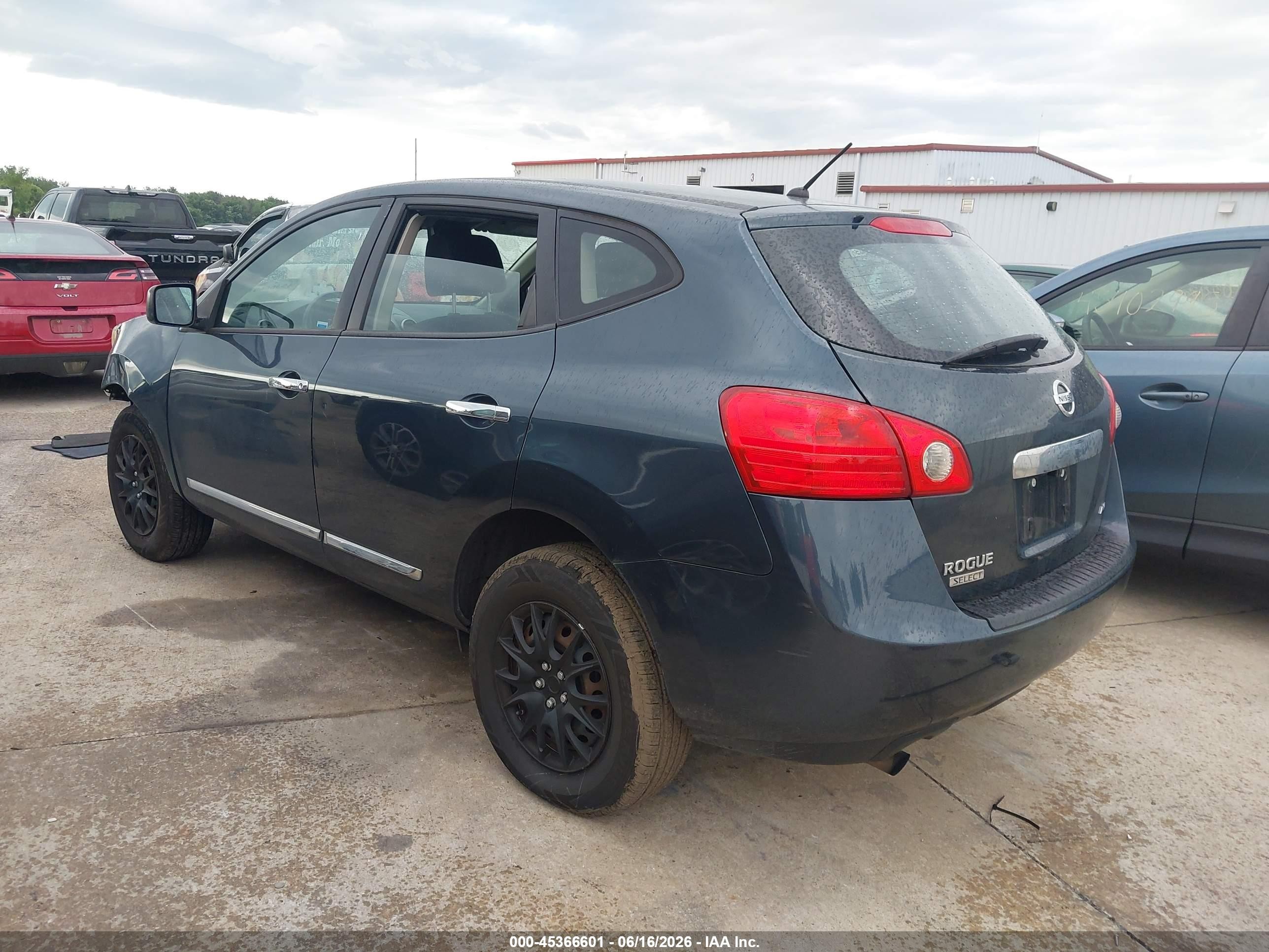 2015 Nissan Rogue Select S Blue vin: JN8AS5MV0FW764118
