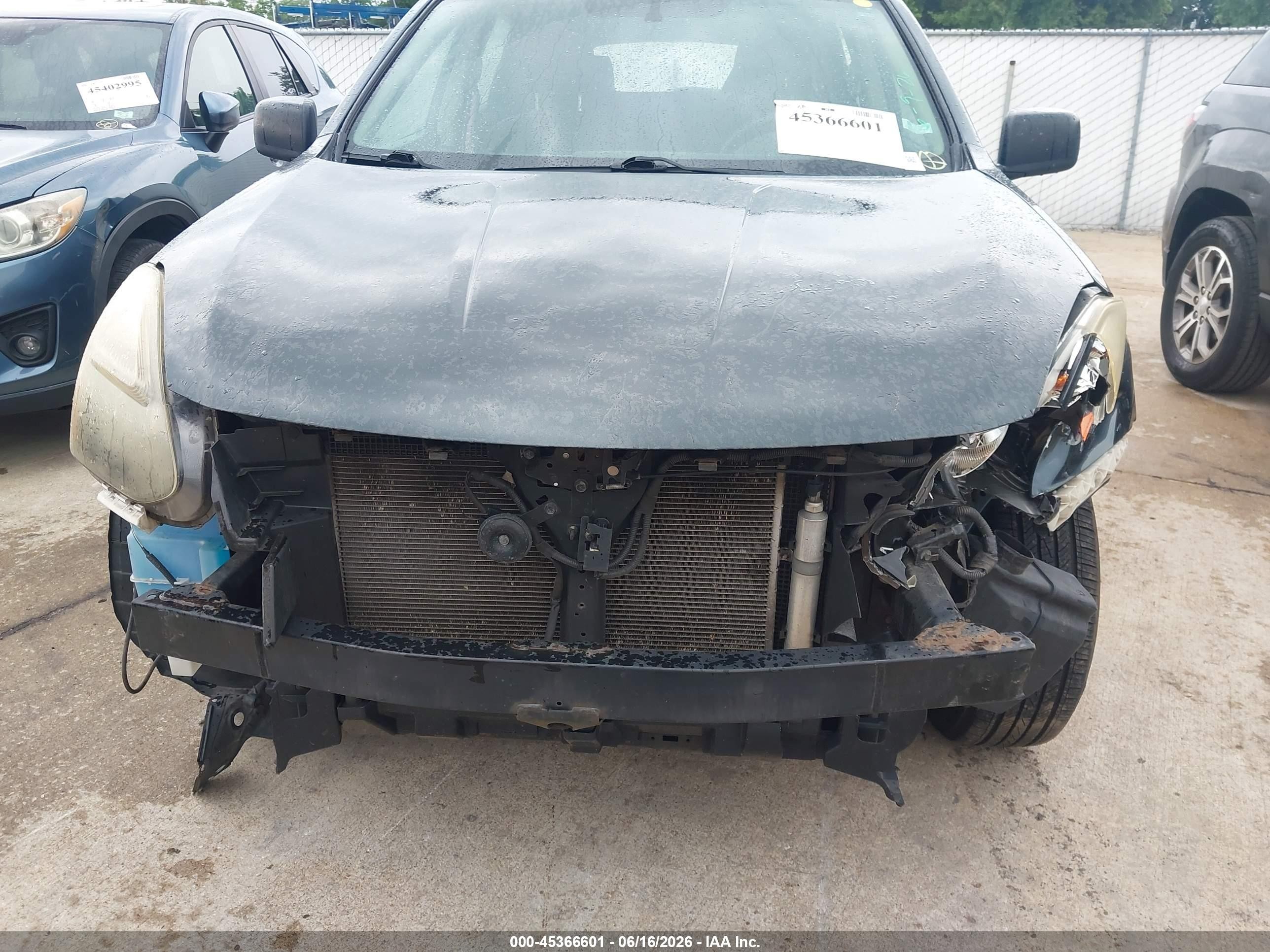 2015 Nissan Rogue Select S Blue vin: JN8AS5MV0FW764118