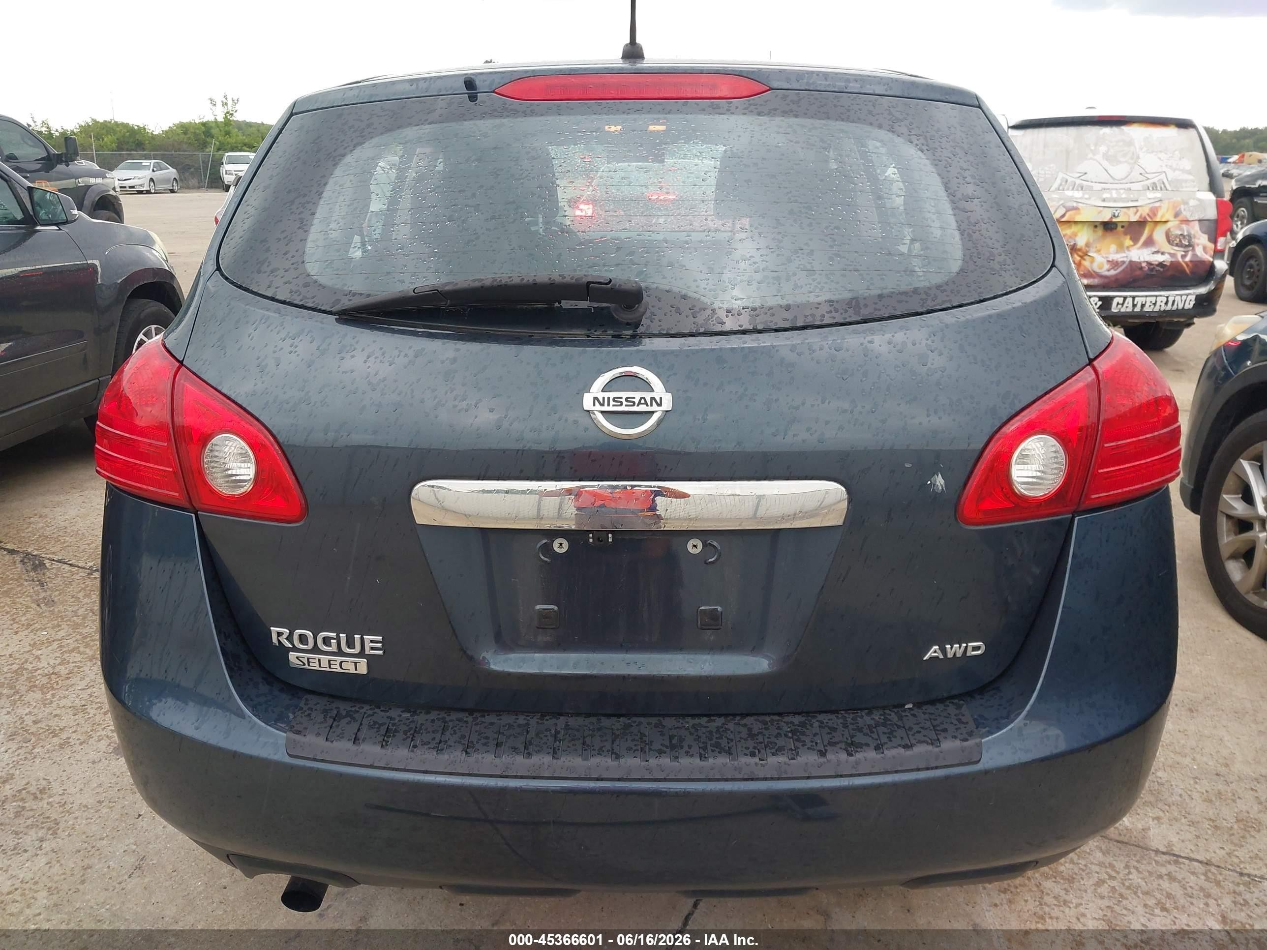 2015 Nissan Rogue Select S Blue vin: JN8AS5MV0FW764118