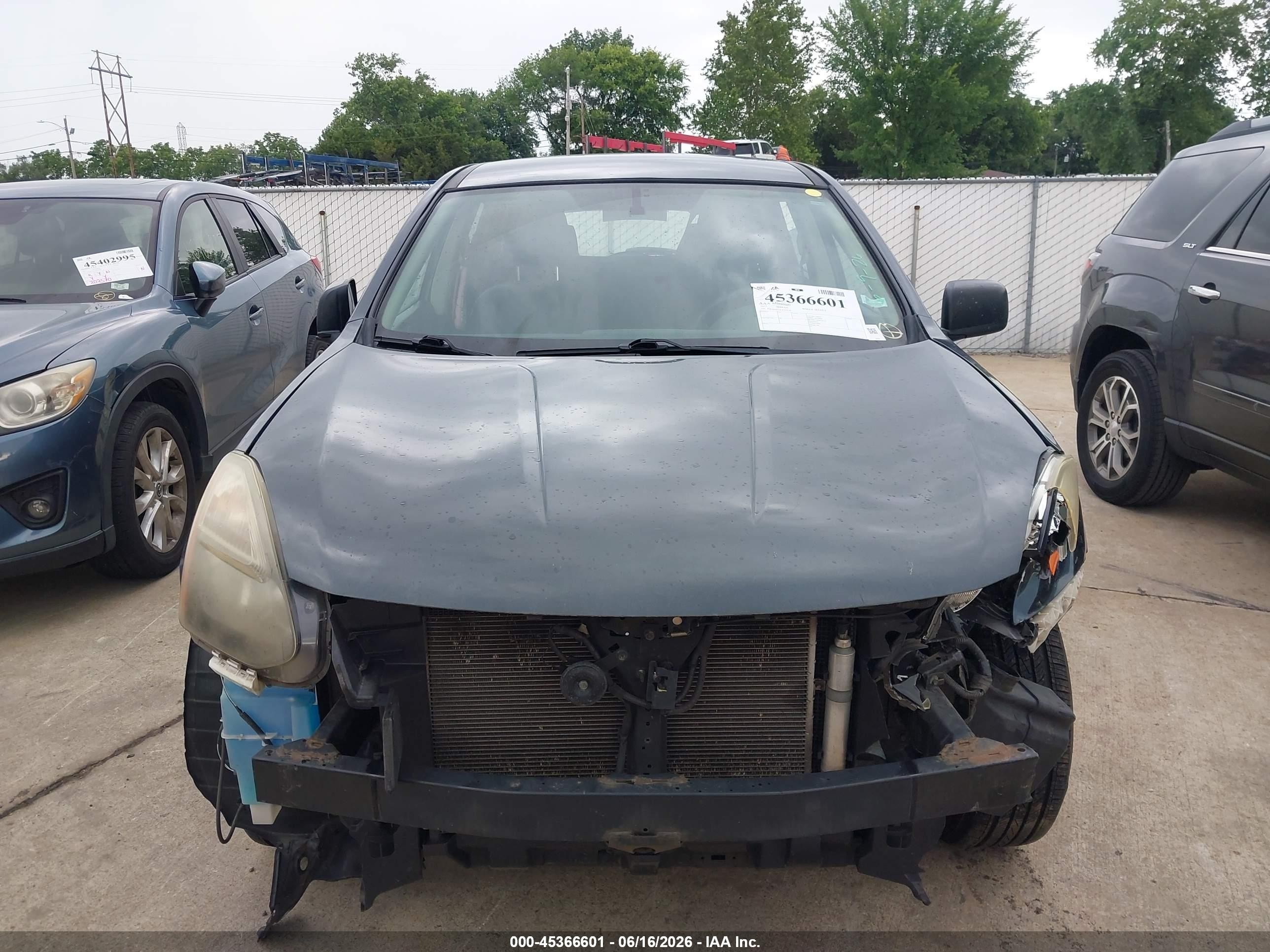 2015 Nissan Rogue Select S Blue vin: JN8AS5MV0FW764118